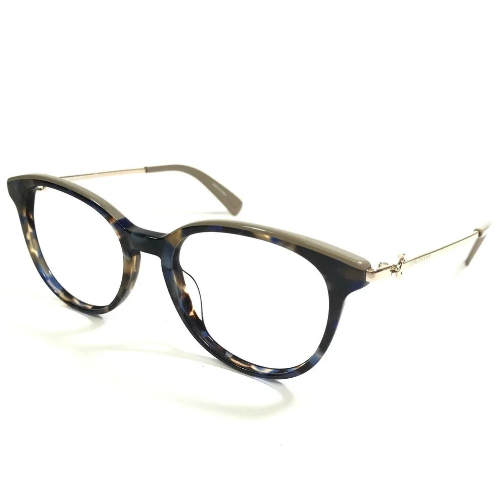 Longchamp Eyeglasses Frames LO2667 433 Tortoise Beige Gold Round 51-18-140